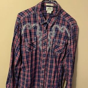 Ariat Multicolor Plaid Western Shirt